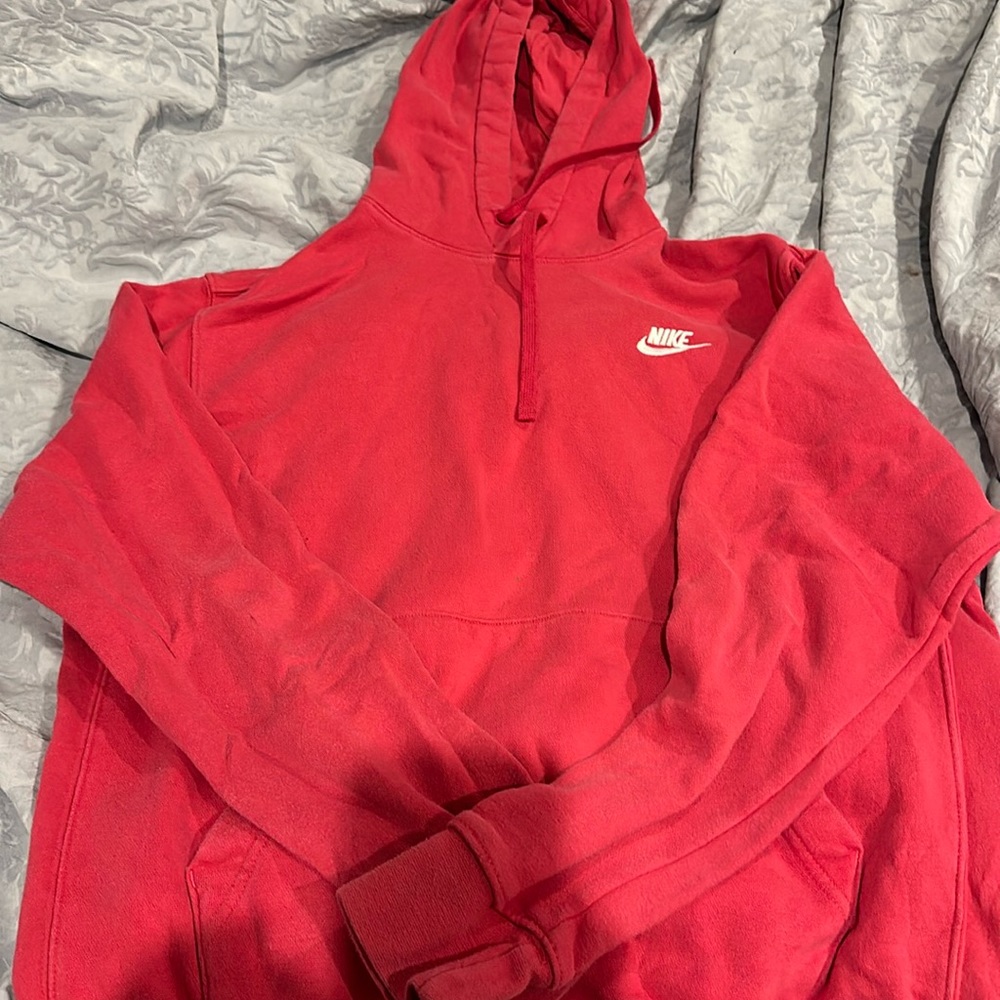 Hot Pink Nike hoodie